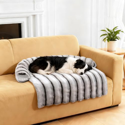 WATANIYA PET Large Dog Couch Bed, Fluffy Washable Couch Protector - Image 7