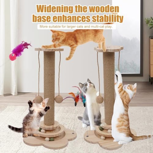 4-in-1 Wider Cat Scratching Post - Image 5
