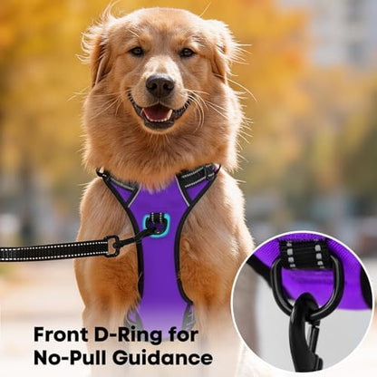 PoyPet No Pull Dog Harness Small, Reflective Vest - Image 3