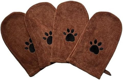 Penny & Niko Microfiber Pet Towel Mitts by PennyNiko