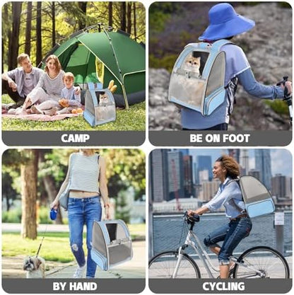 Cat Backpack Carrier, Pet Carrier Airline Approved - Image 7