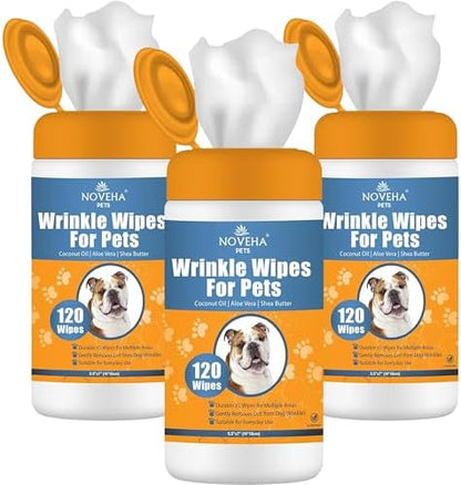 NOVEHA 5”x7” Large Dog Wipes | Wipes by NOVEHA