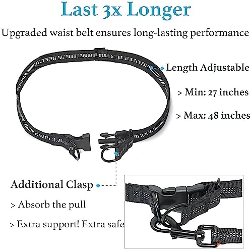 iYoShop Retractable Hands Free Dog Leash, Medium/Large, 25-150 lbs - Image 3