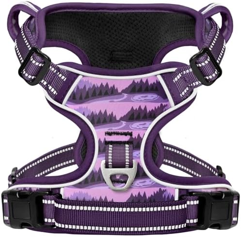 HEELE Dog Harness, No Pull Adjustable Padded Reflective Harness - Image 7