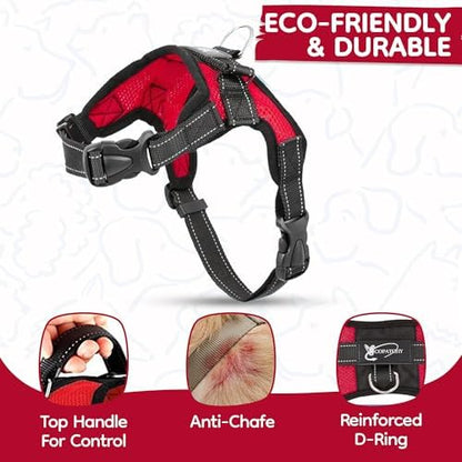No Pull Reflective Adjustable Dog Harness - Image 4
