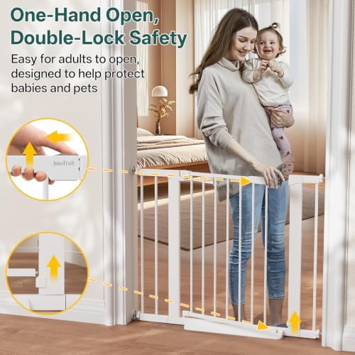 InnoTruth 27-36.6 in Wide Baby Gate - Image 3