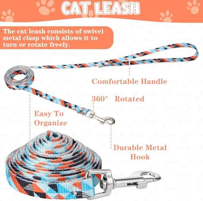 2 Pack Cat Harness and Leash Set Escape Proof Adjustable Cat Harness - Image 4