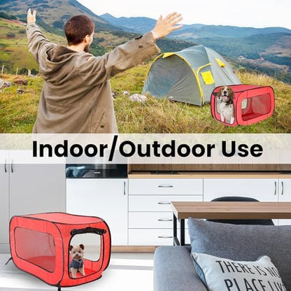 Portable Collapsible Pop Up Kennel - Image 6