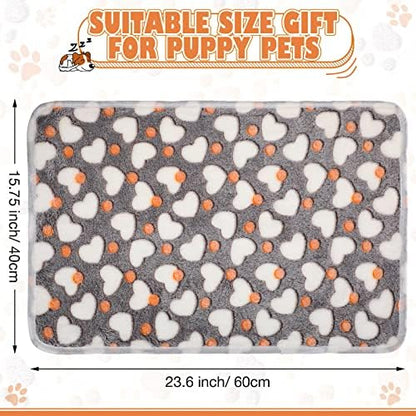 Chumia 18 Pcs Fleece Puppy Blanket - Image 2