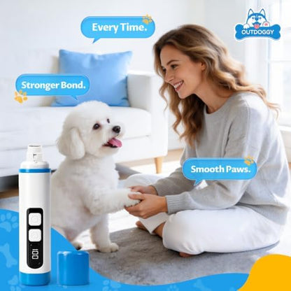 Dog Nail Grinder – Quiet LED Safety Guard, Rechargeable - Image 7