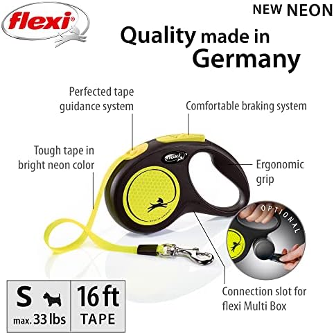 FLEXI New Neon Tape Retractable Dog Leashes - Image 2