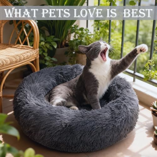 Washable Calming Dog & Cat Bed for Ultra Large Small Medium Size Pet - Image 3