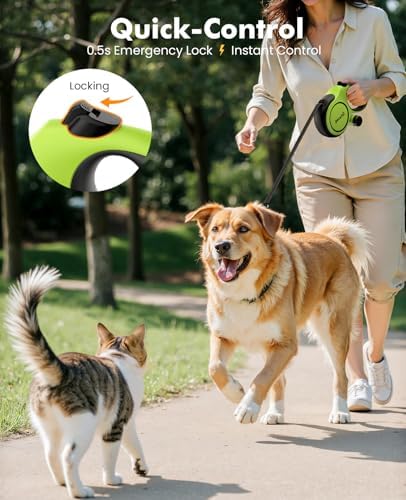Pecute Heavy Duty Retractable Dog Leash 26ft - Image 5