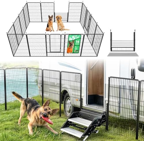 FXW Rollick Dog Playpen with RV Step Grid by FXW