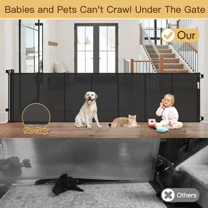 Reinforced 159 Inch Extra Wide Baby Gate - Image 4
