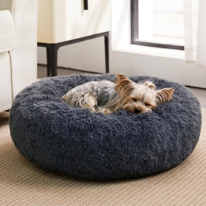 WNPETHOME Medium Round Calming Dog Bed Cat Bed by WNPETHOMEPETSHOME