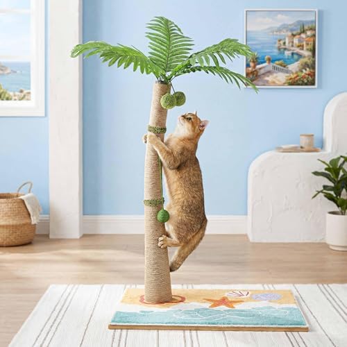 Palm Tree Tall Cat Scratching Post - Image 7