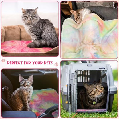Tatuo 4 Pack Fleece Dog Blanket - Image 3