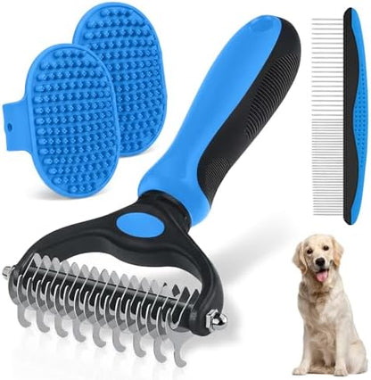 Dog Grooming Rake 4-in-1 Kit by Unknown