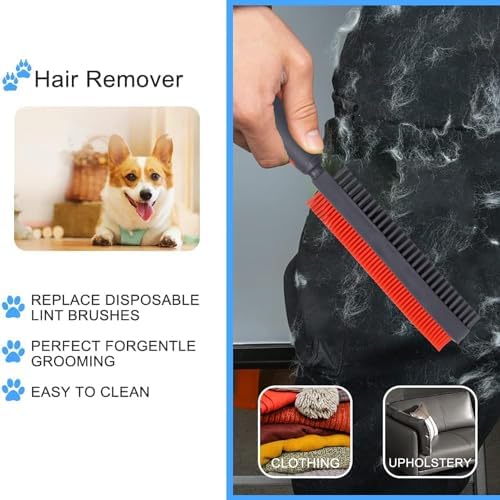 Premium Rubber Pet Hair Brush - Image 3