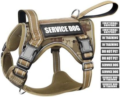WINSEE Tactical Dog Harness, No Pull Dog Harness by WINSEE
