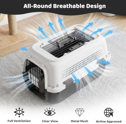 Athena Collection 23" Hard-Sided Pet Carrier - Image 5