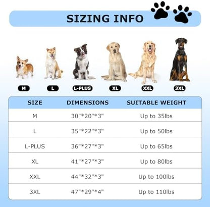 Sunheir Waterproof Dog Bed Covers Replacement Washable, Pet Bed Cover Only - Image 6