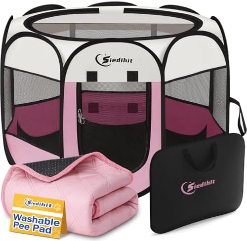 Siedihit Dog Pet Playpen Tent Crate Cage by Siedihit