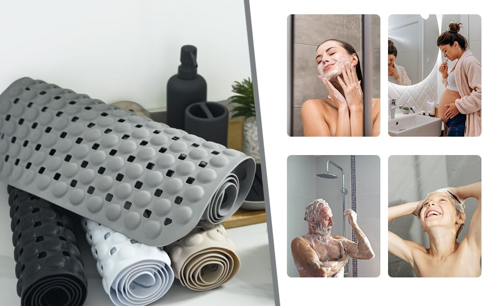 SELIBRE Shower Mat for Inside Shower, TPR - Image 5