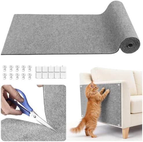 Large Cat Scratcher, 78.7x15.7 Cat Scratch Furniture Protector by Petinstinct