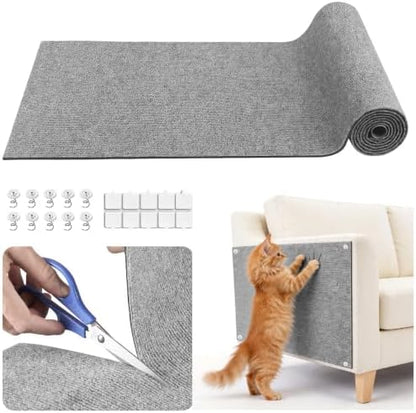 Large Cat Scratcher, 78.7x15.7 Cat Scratch Furniture Protector by Petinstinct