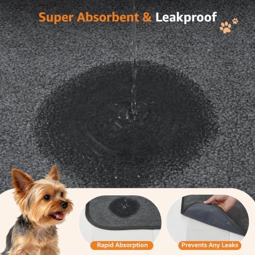 LOOBANI Washable Pee Pads for Dogs, 2 Pack Leak-Proof Dog Mats - Image 2