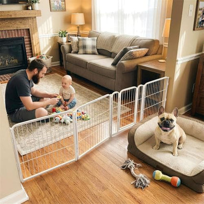 FXW Dog Gate, Extra Wide Adjustable by FXW