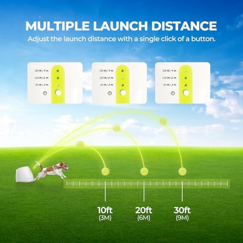 AFP Automatic Ball Launcher Dog Ball Thrower Machine Interactive Hyper Fetching - Image 2