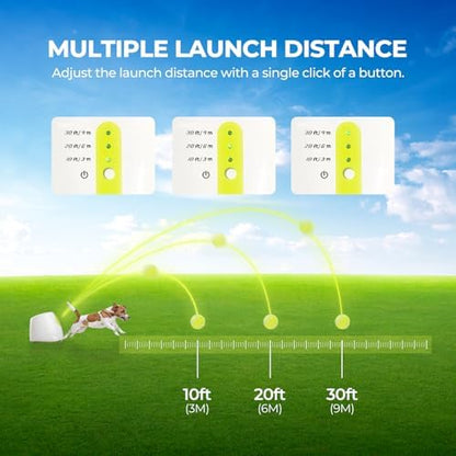 AFP Automatic Ball Launcher Dog Ball Thrower Machine Interactive Hyper Fetching - Image 2