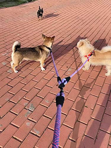 Double Dog Leash Coupler 1/3" Rope Extension - Image 5
