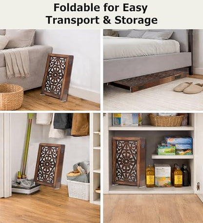 Wooden Foldable Pet Dog Gate - Image 6