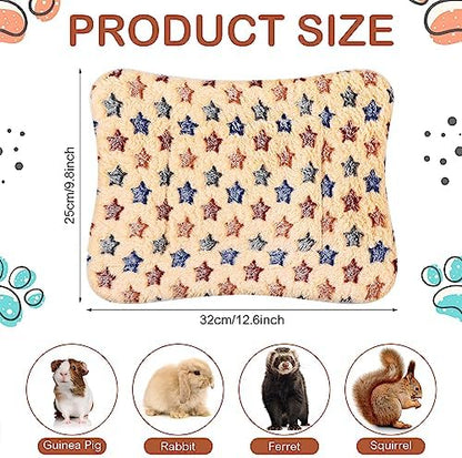 Haull 4 Pcs Waterproof Guinea Pig Bedding Mat, 13 x 10 - Image 4