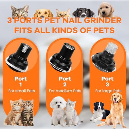 Tife Rechargeable Pet Nail Grinder - Image 3