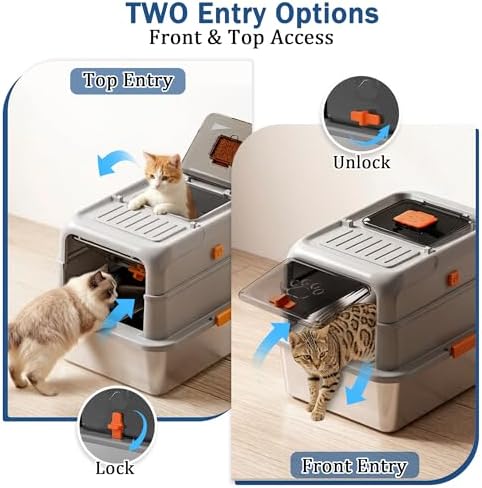Stainless Steel Cat Litter Box - Image 5