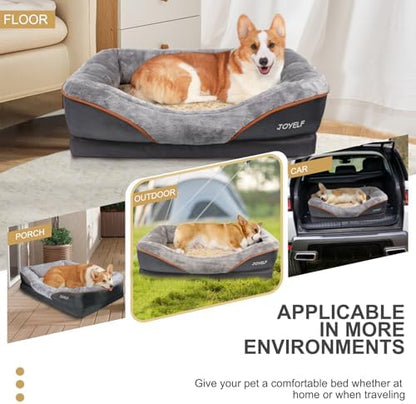 JOYELF Large Memory Foam Dog Bed, Orthopedic Dog Bed & Sofa - Image 6