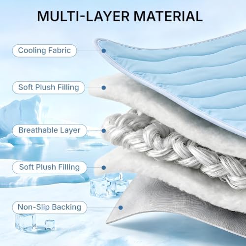 Dog Cooling Mat, Large & Medium Dogs, Self-Cooling Pad - Image 4