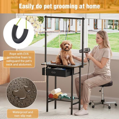 Cutogxon 24" Adjustable Small Dog Grooming Table - Image 4