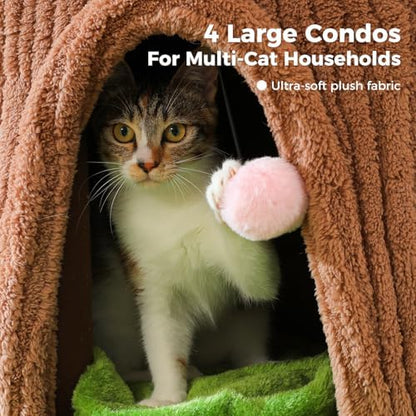 MUTTROS 68.5" Forest Cat Tree Tower - Image 5
