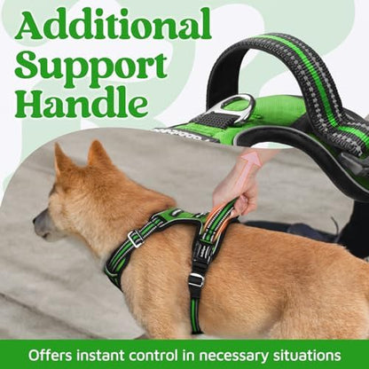 rabbitgoo Dog Harness Small Sized, No Pull 3 Buckles Easy On & Off - Image 4