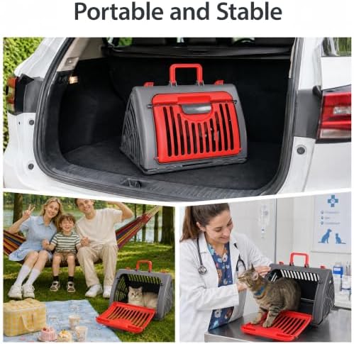 Foldable Portable Pet Carrier, Cat Carrier - Image 5