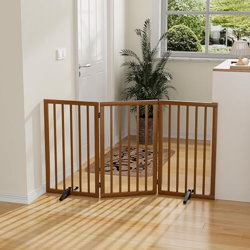 Dog Gate 32" Tall Foldable Dog Gate - Image 2