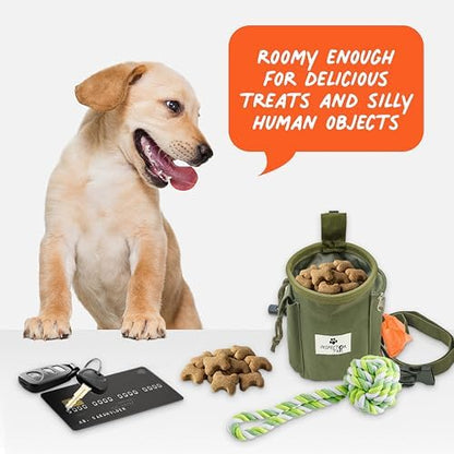 INSPECTOR TAIL Dog Treat Pouch for Training, Drawstring Bag, Hands Free - Image 6