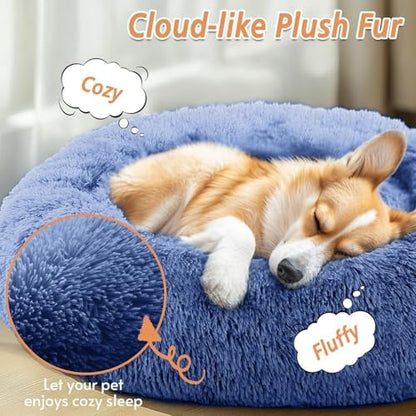 JOLLYVOGUE Calming Dog Bed for Small Dogs - Image 2