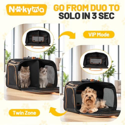 Large Cat Carrier Soft Sided Pet Carrier - Image 2